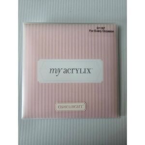 My Acrylix Close to the Heart Stamps Every Occasion